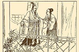 古代故事畫(huà)庫(kù) 屈原圖片