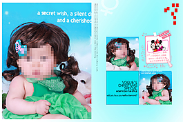 兒童寶寶相冊模板設(shè)計