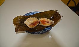 蛋黄粽子图片