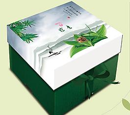 粽子盒展開圖圖片