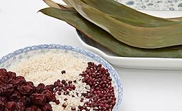 端午節(jié) 粽子 材料圖片
