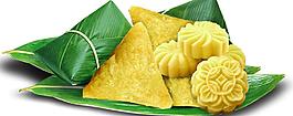 粽子綠豆糕圖片