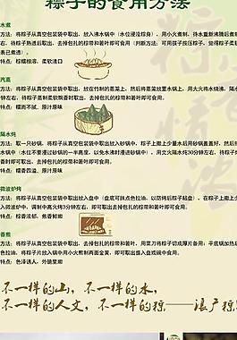 粽子的食用方法圖片