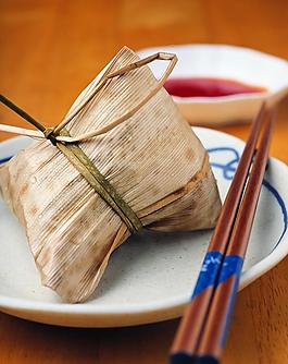 臺灣美食端午節粽子圖片