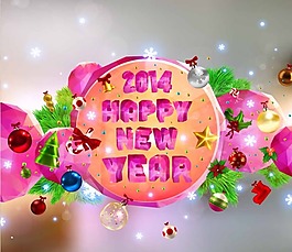 2014年圣誕節(jié)海報(bào)