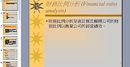 財務比例分析圖片
