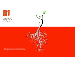 邏輯思維講解ppt模板