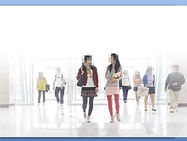 女孩ppt模板