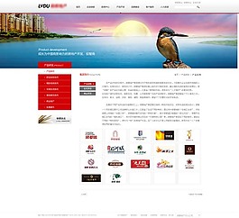 房地產行業(yè)網站模板
