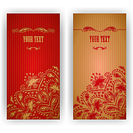 歐式花紋banner
