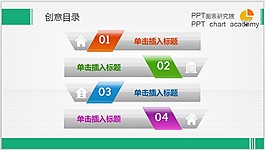 创意目录PPT