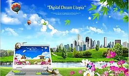 商务科技海报图片