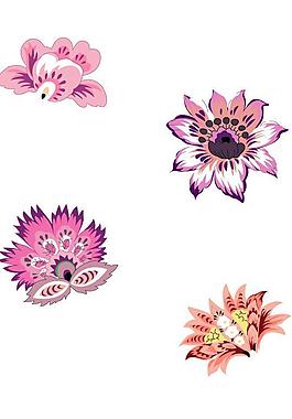 家紡 花卉 圖案圖片