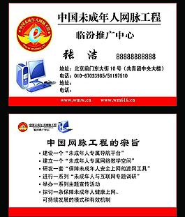 中国未成年人网脉工程图片