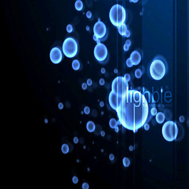 光點(diǎn)藍(lán)背景