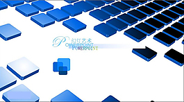 電腦鍵盤風格企業辦公類ppt模板