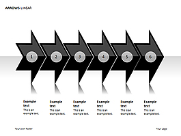 動態箭頭PPT模板