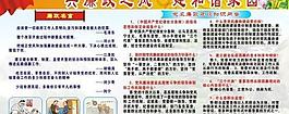 党风廉政宣传展板图片