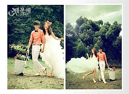 婚紗模版模板下載