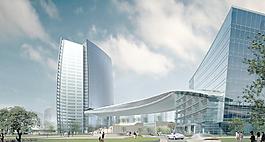 商業(yè)展覽城建筑設(shè)計圖片
