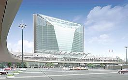 商業(yè)地產建筑效果圖圖片