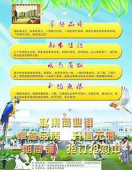 商業(yè)街彩頁圖片