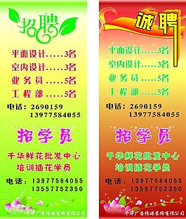誠聘 (x展架)圖片