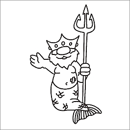 美人魚國王在招手