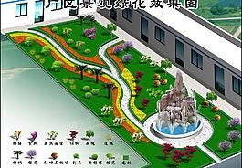 綠化效果圖圖片