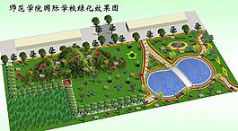 綠化效果圖圖片