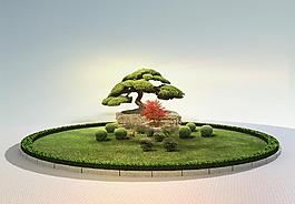 园盘绿化图片