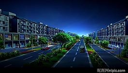 道路綠化設(shè)計效果圖片
