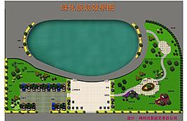 綠化規(guī)劃效果圖圖片