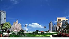 廣場(chǎng)綠化環(huán)境設(shè)計(jì)066圖片