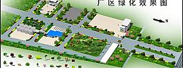 绿化效果图图片