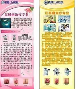 肛腸科x展架圖片