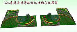 綠化效果圖圖片