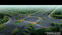 道路交通綠化設(shè)計圖片