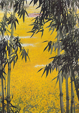 川西三月圖