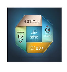 创意折叠方型