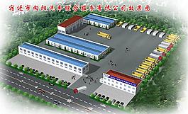 廠區(qū)效果圖圖片