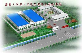 廠區(qū)效果圖圖片