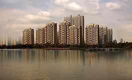 高檔小區(qū)景觀效果圖圖片