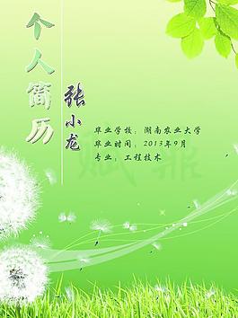 簡歷模板圖片
