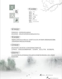簡歷圖片