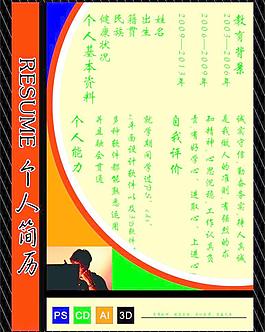 簡歷圖片