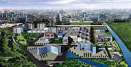 城市外景效果图图片