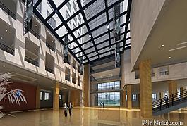 園林景觀設(shè)計效果圖psd素材圖片