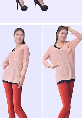 女裝淘寶裝修模