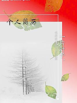 封面 個(gè)人簡歷圖片